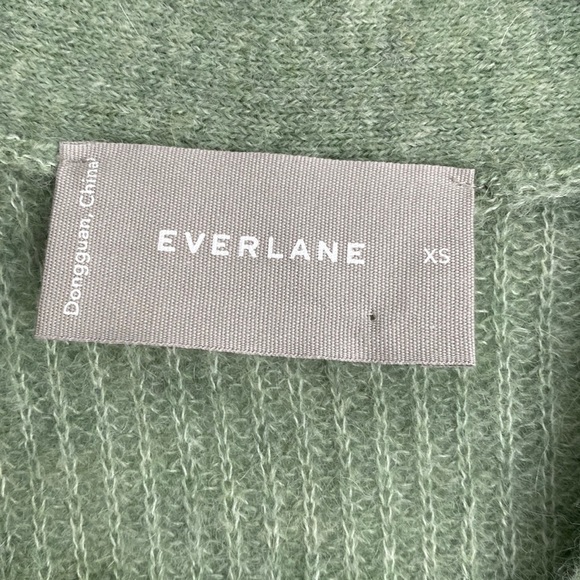 EverLane Oversized Alpaca V-neck Cardigan Size XS - Picture 3 of 7